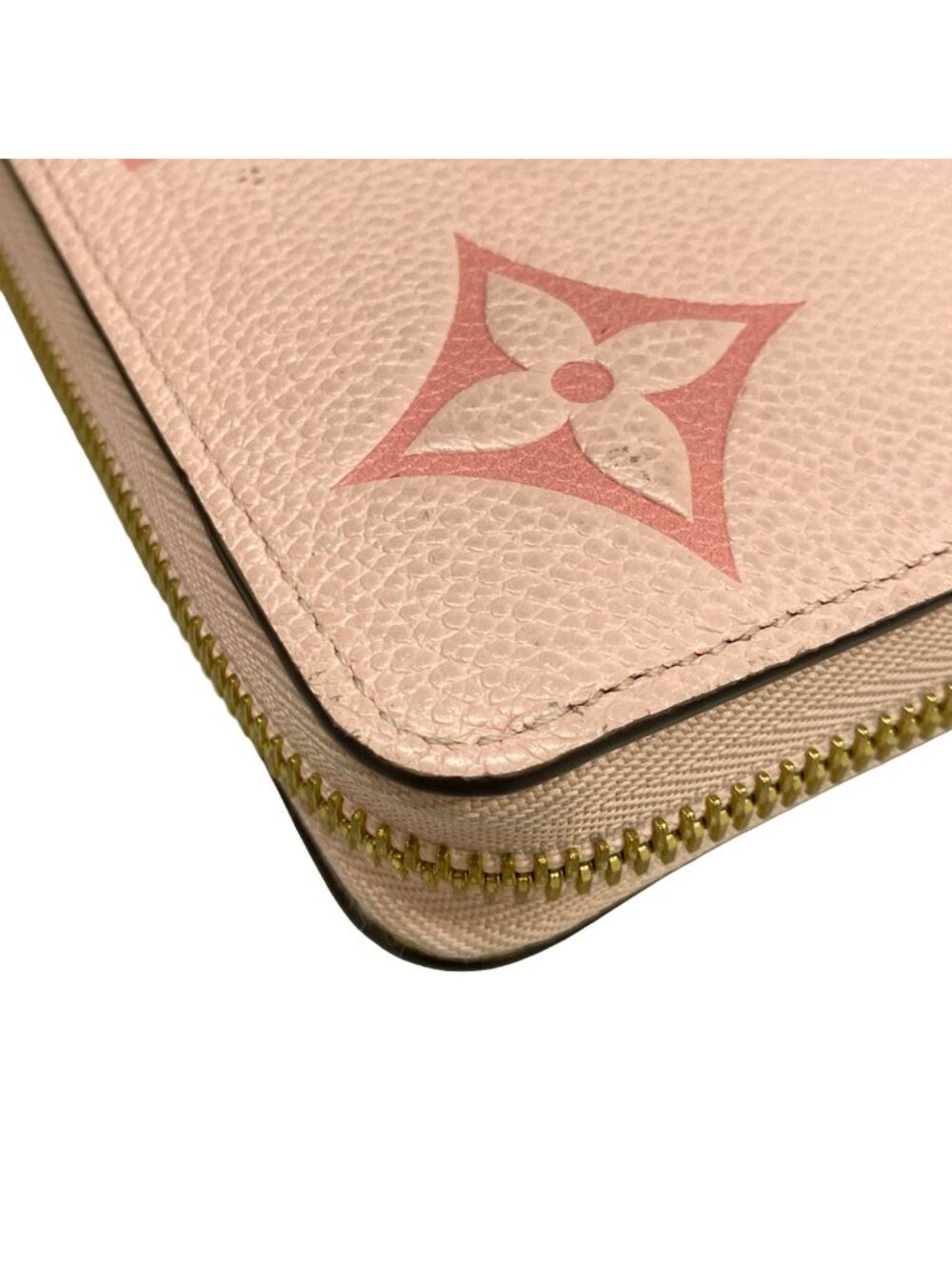 Louis Vuitton Wallet Viza Pull Zippy Boutondrose Zip Around Leather Cowhide - Picture 6 of 14